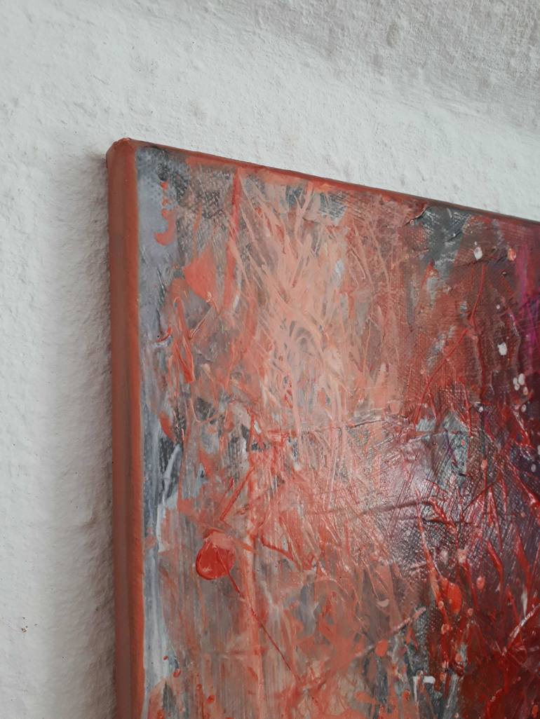 Original Abstract Expressionism Abstract Painting by Ewa Martens