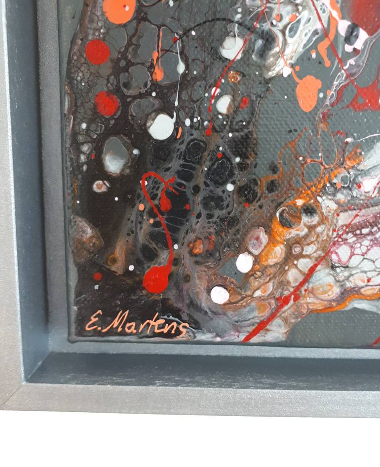 Original Abstract Expressionism Abstract Painting by Ewa Martens