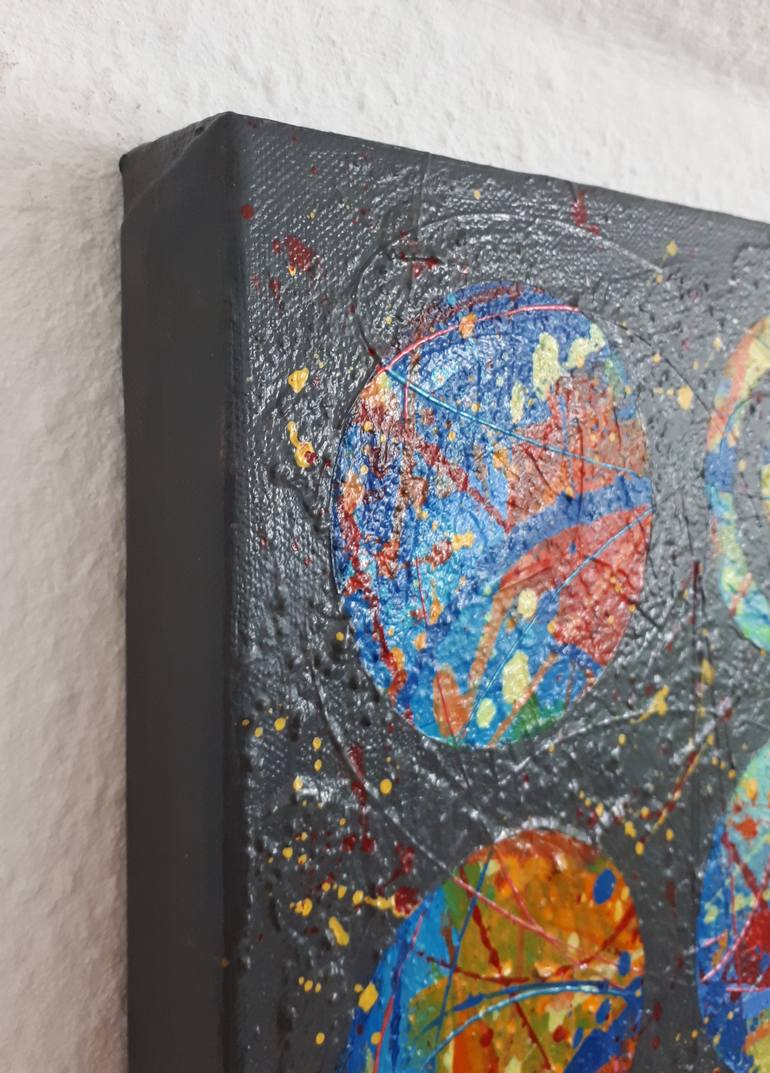 Original Abstract Painting by Ewa Martens