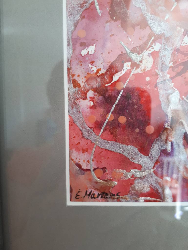 Original Abstract Expressionism Abstract Painting by Ewa Martens