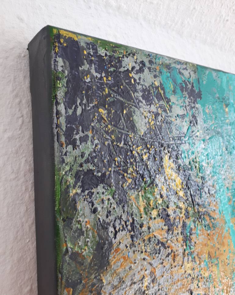 Original Fine Art Abstract Painting by Ewa Martens