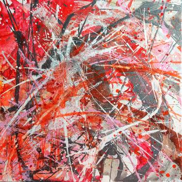 Original Abstract Expressionism Abstract Paintings by Ewa Martens