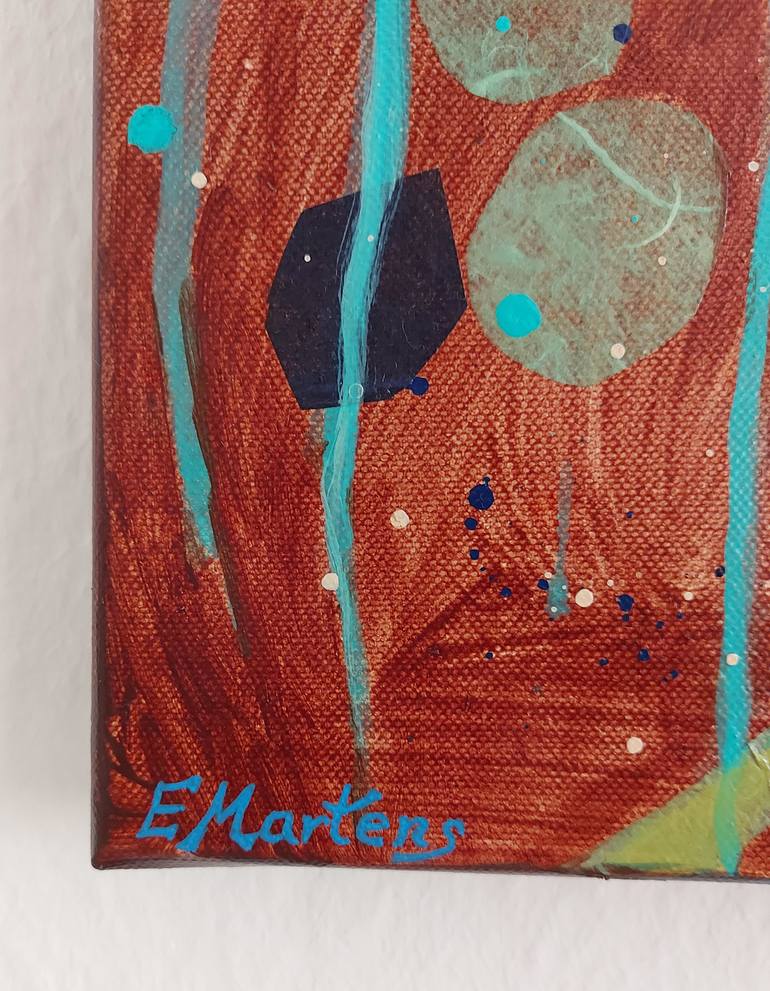 Original Abstract Expressionism Abstract Painting by Ewa Martens