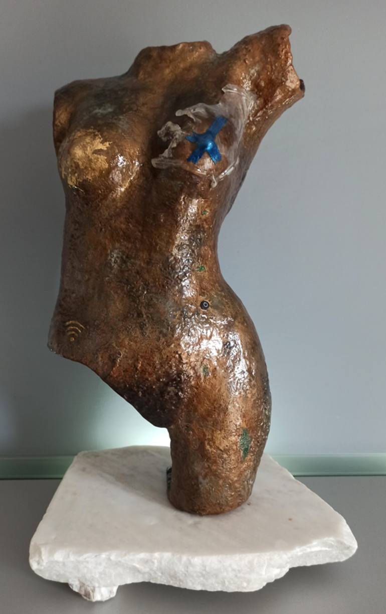 Original Women Sculpture by Umberto Bottoni
