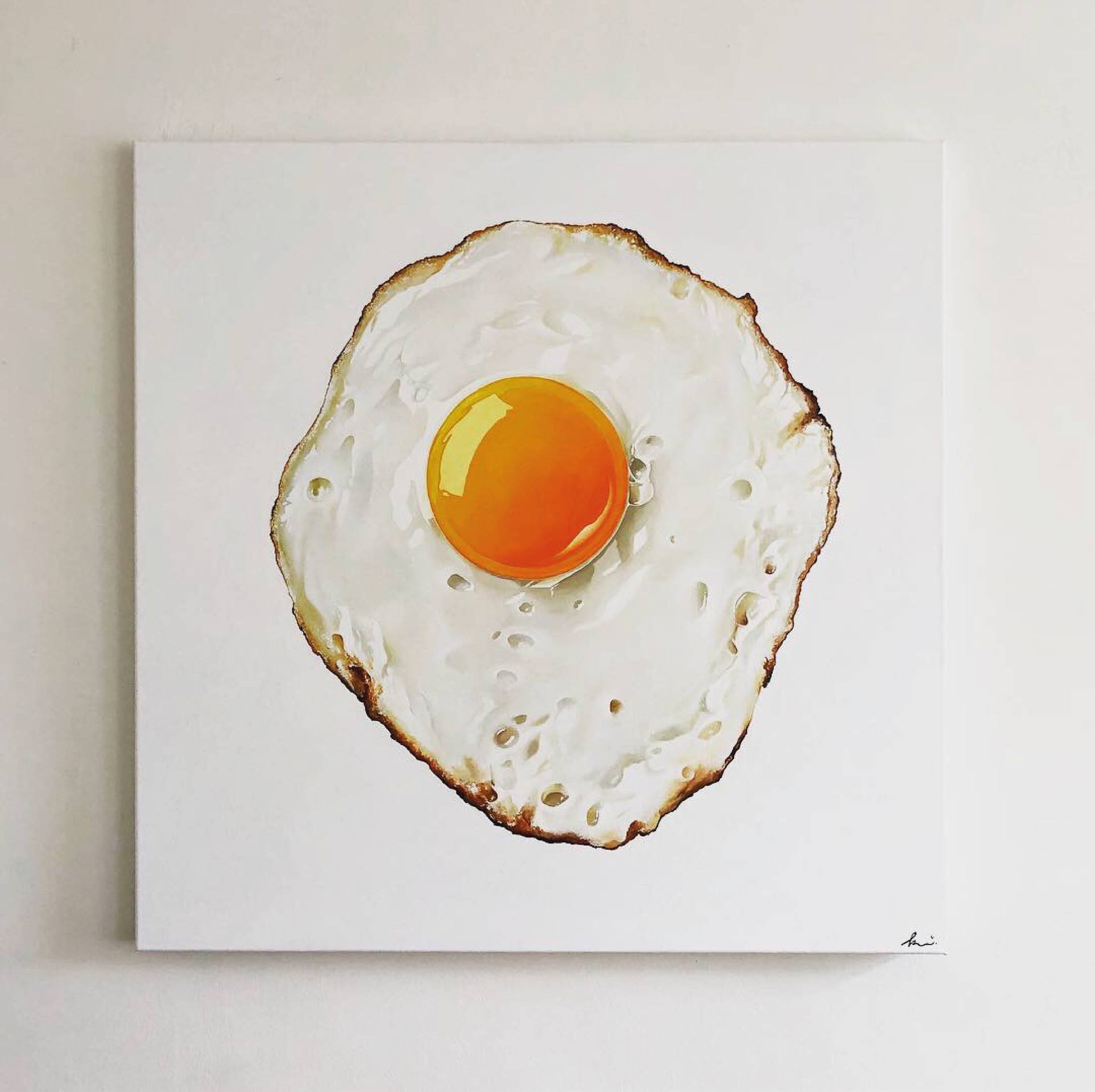 Hyperrealistic Egg Painting By Koen Campman Saatchi Art