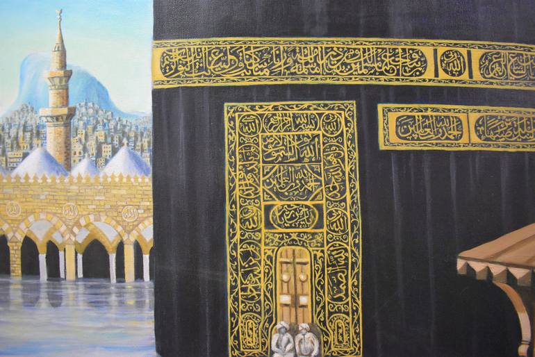 Original Realism Architecture Painting by Hassan Saeed