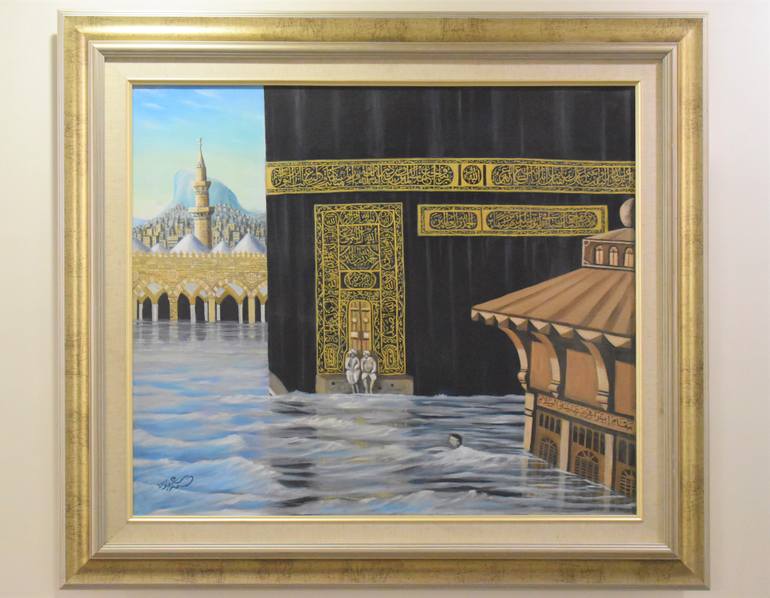 Original Realism Architecture Painting by Hassan Saeed