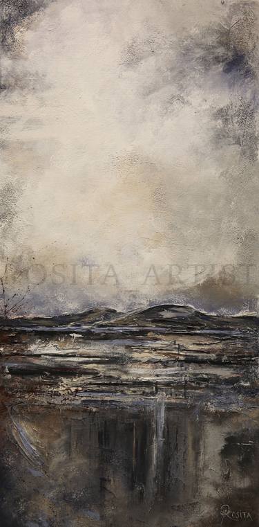 Original Abstract Landscape Paintings by Rosita Artist