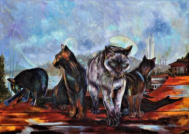 Print of Animal Paintings by Nezihe Karakaya