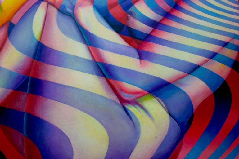 Original Contemporary Love Painting by Gese Color