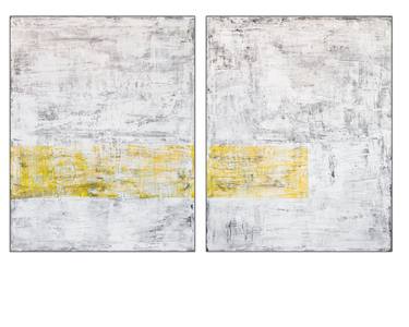 "Yellow Nr. 11" - Diptych thumb