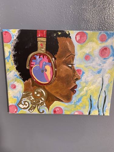Original Music Paintings by Peggy Deloach