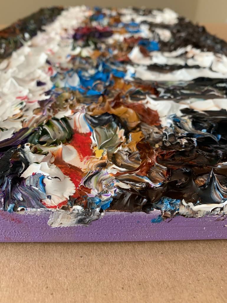 Original Abstract Religion Painting by Mg Garrett