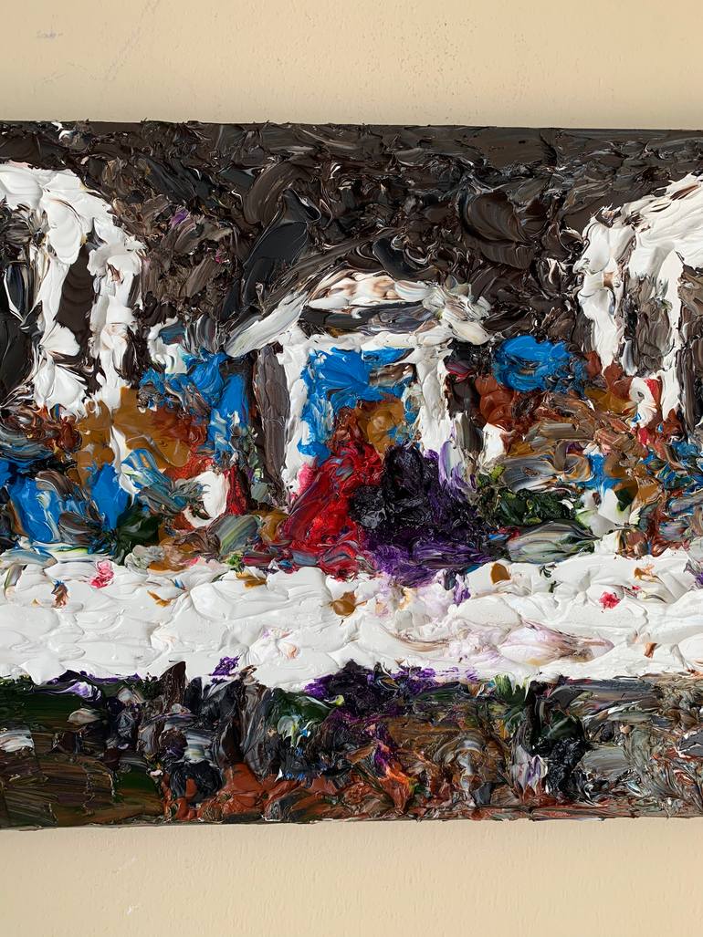 Original Abstract Religion Painting by Mg Garrett