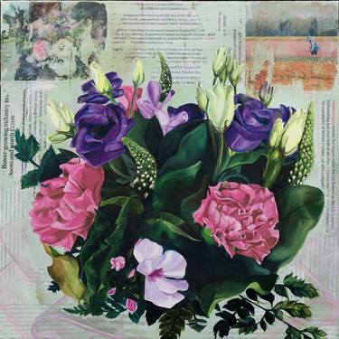Original Floral Paintings by Arietta Chandris