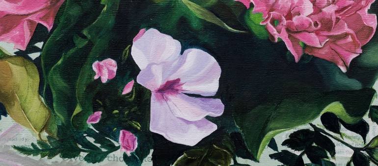 Original Still Life Floral Painting by Arietta Chandris