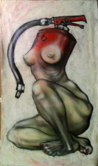 Print of Street Art Graffiti Paintings by alessandro gatti gattonero