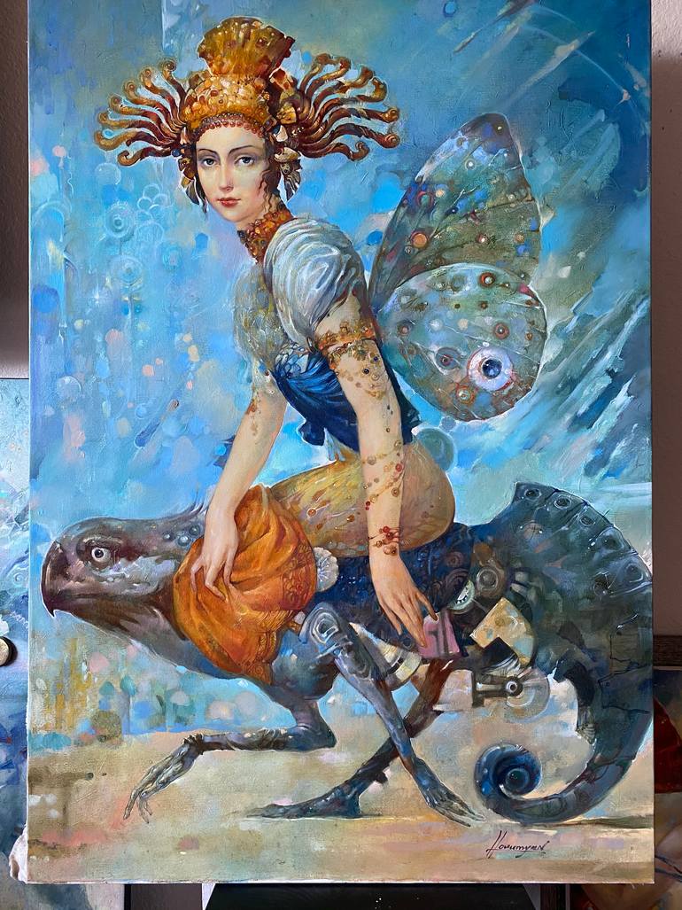 Original Other Fantasy Painting by Tigran Hovumyan