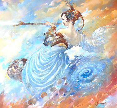 Print of Fine Art Fantasy Paintings by Tigran Hovumyan