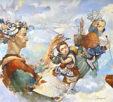 Print of Fine Art Fantasy Paintings by Tigran Hovumyan