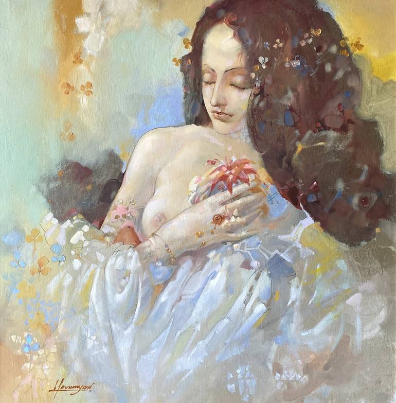 Inspiration, Original oil Painting - Print