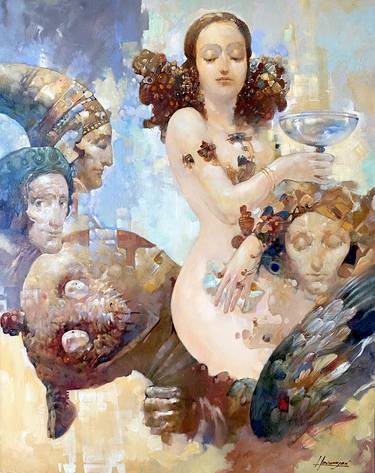 Print of Fine Art Fantasy Paintings by Tigran Hovumyan