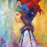 Girl Portrait, Original oil Paintinng by Tigran Hovumyan
