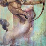Zodiac Centaur, Original oil Painting by Tigran Hovumyan