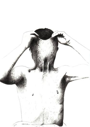 Original Realism Body Drawings by Julien Gerber