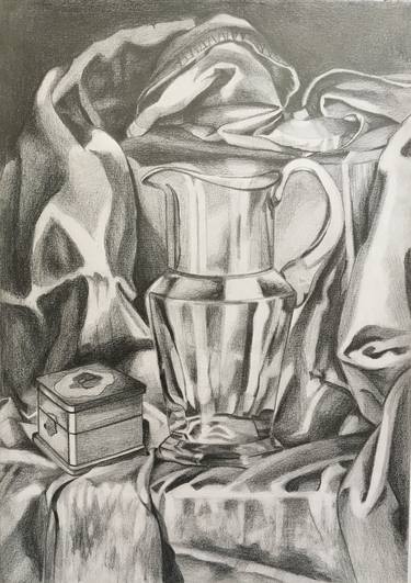 Print of Figurative Still Life Drawings by Horia Solomon