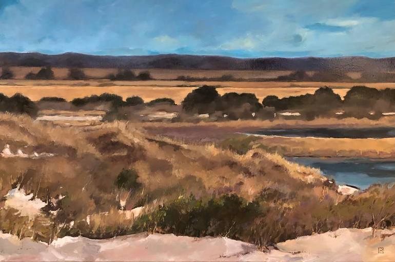 Print of Fine Art Landscape Paintings by Rebecca Jacob