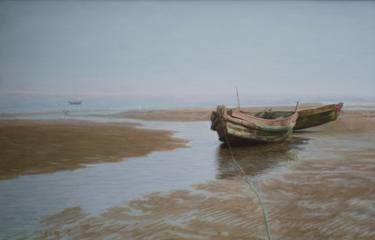 Original Fine Art Landscape Paintings by huang yuzi