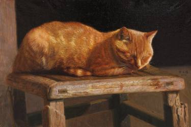 Original Cats Paintings by huang yuzi