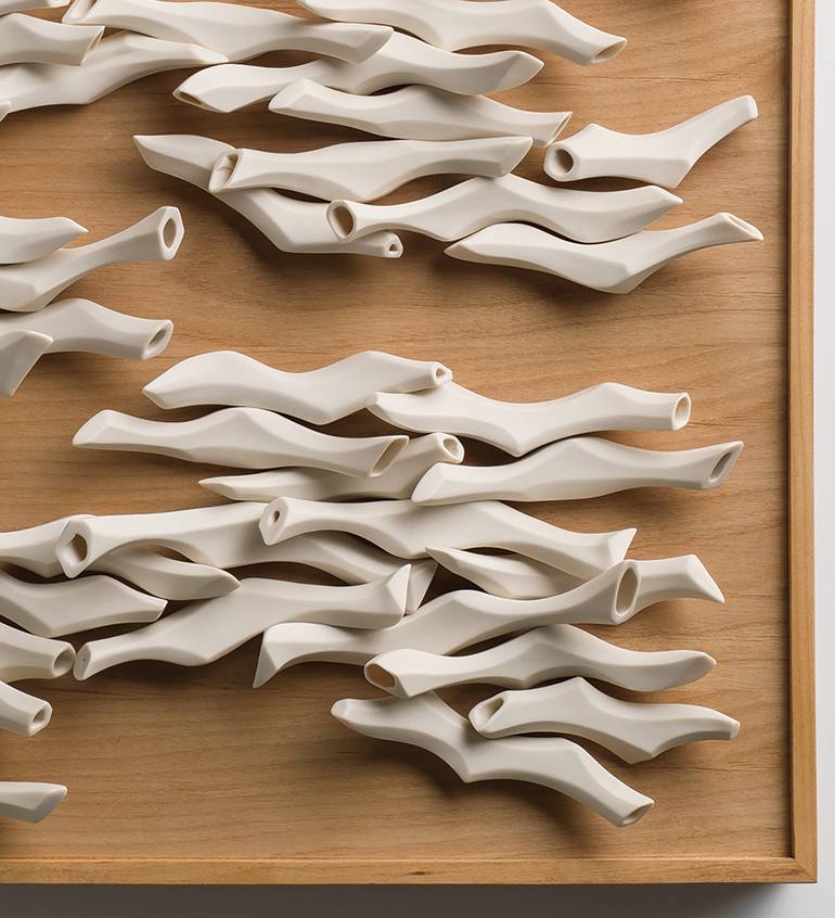 Original Modernism Abstract Installation by Liz Quan