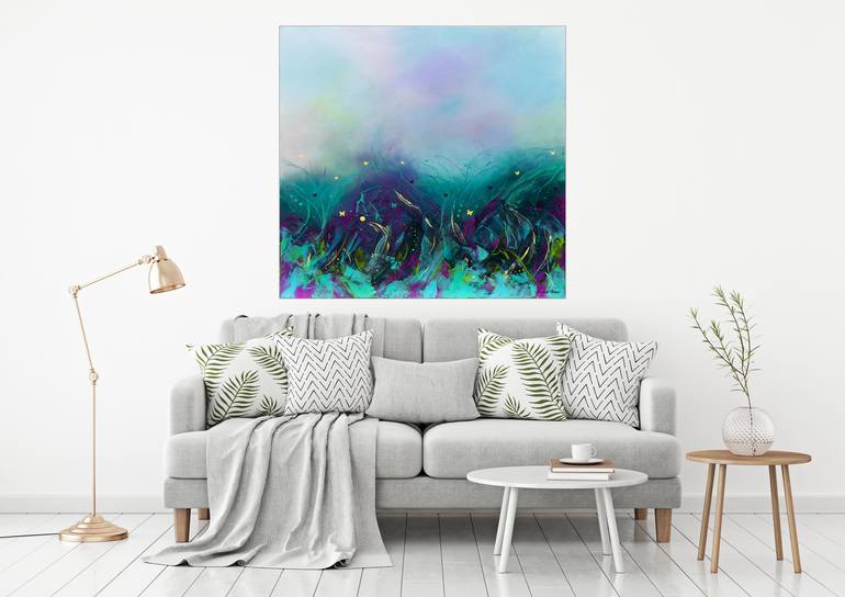 Original Modern Abstract Painting by Teodora Ninova