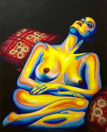 Original Impressionism Nude Paintings by Joseph Montuoro