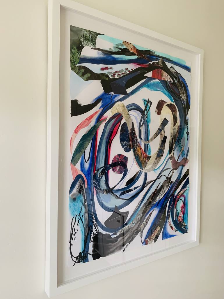 Original Abstract Collage by Kera Morgan