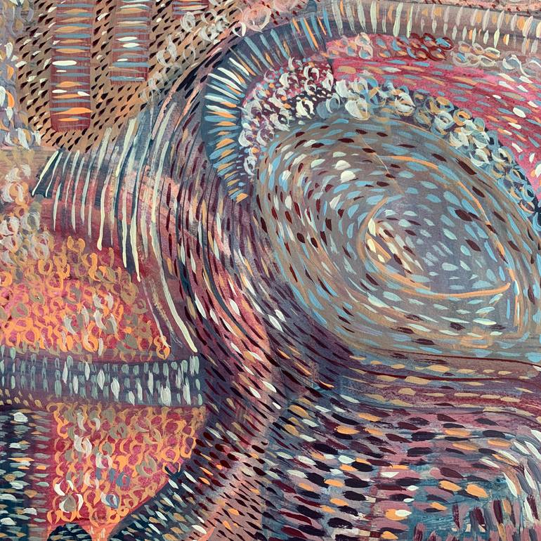 Original Impressionism Abstract Painting by Kera Morgan