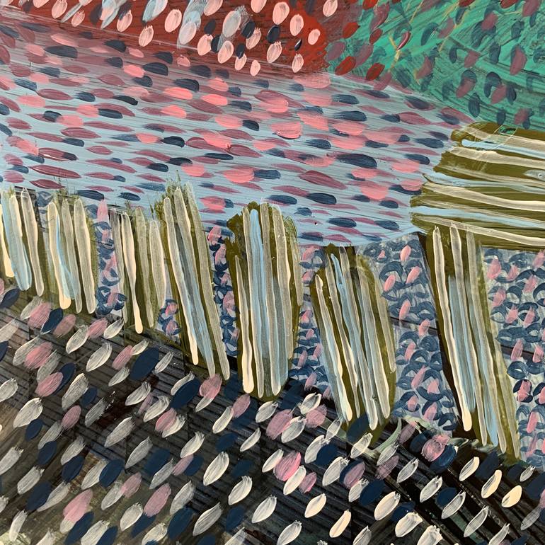 Original Impressionism Abstract Painting by Kera Morgan