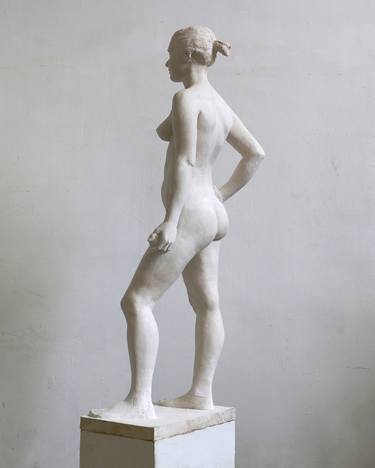 Original Figurative Nude Sculpture by Kovács Tibor