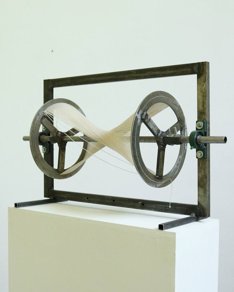 Original Conceptual Abstract Sculpture by Kovács Tibor