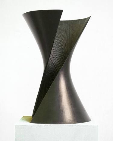 Original Conceptual Abstract Sculpture by Kovács Tibor
