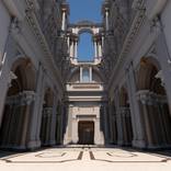 Architecture of Saint Ignatius church in Rome - Limited Edition of 10 by Kovács Tibor
