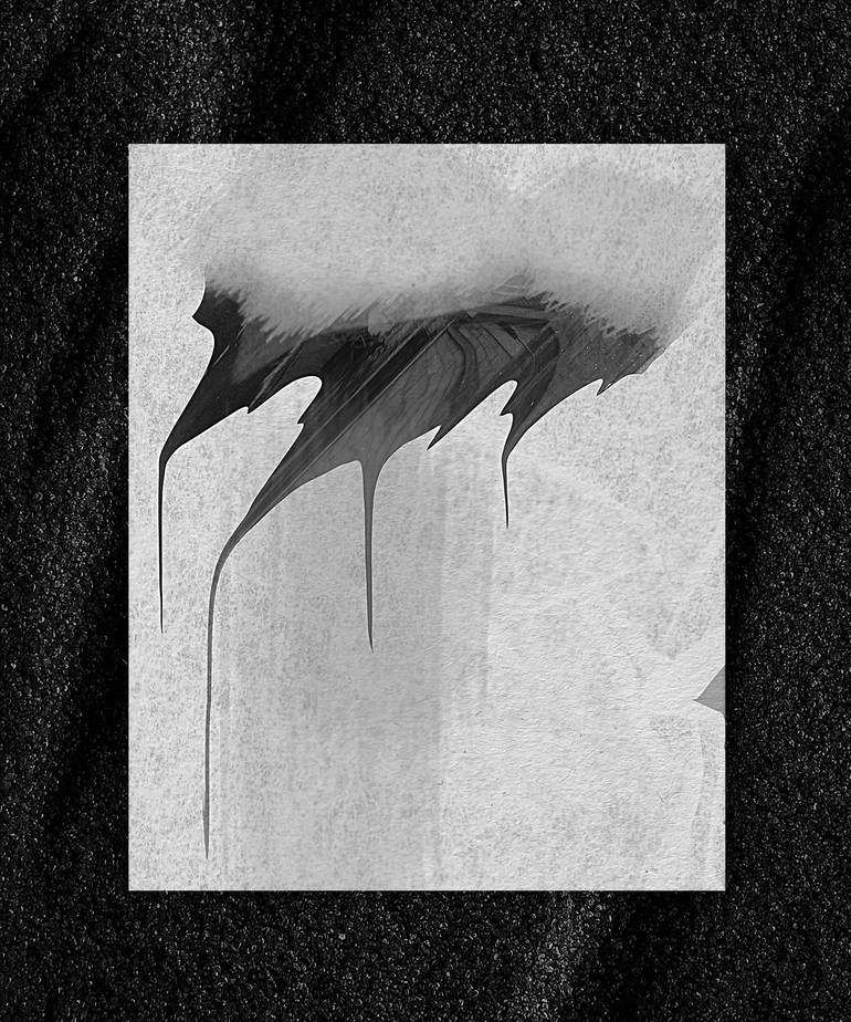 Original Illustration Abstract Mixed Media by Some Edition