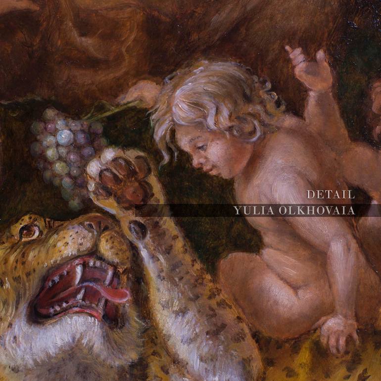 Original Portraiture Other Painting by Yulia Olkhovaia