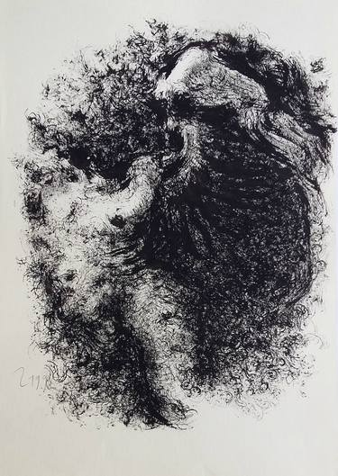 Print of Expressionism Fantasy Drawings by Yevhenii Chernov