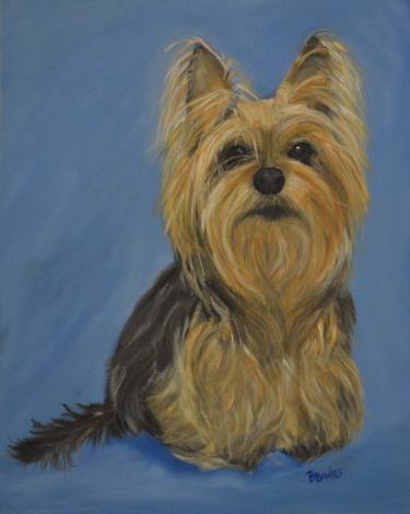 Print of Realism Dogs Paintings by Bettie Bowles