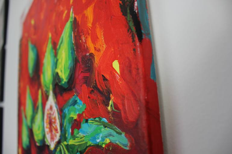 Original Expressionism Still Life Painting by Vjeran Cengic