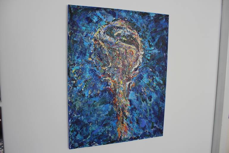 Original Abstract Expressionism Abstract Painting by Vjeran Cengic