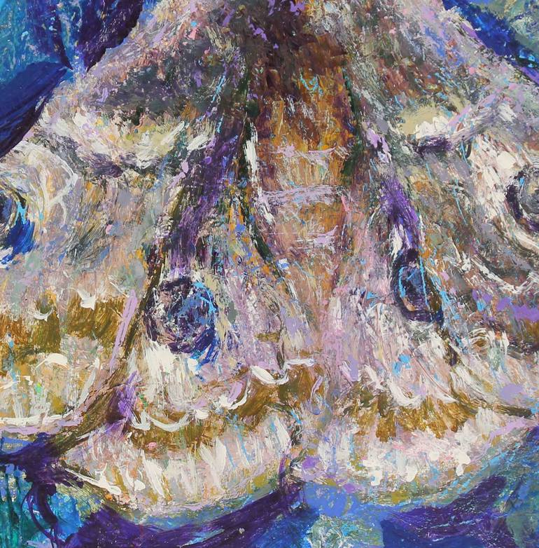 Original Expressionism Animal Painting by Vjeran Čengić